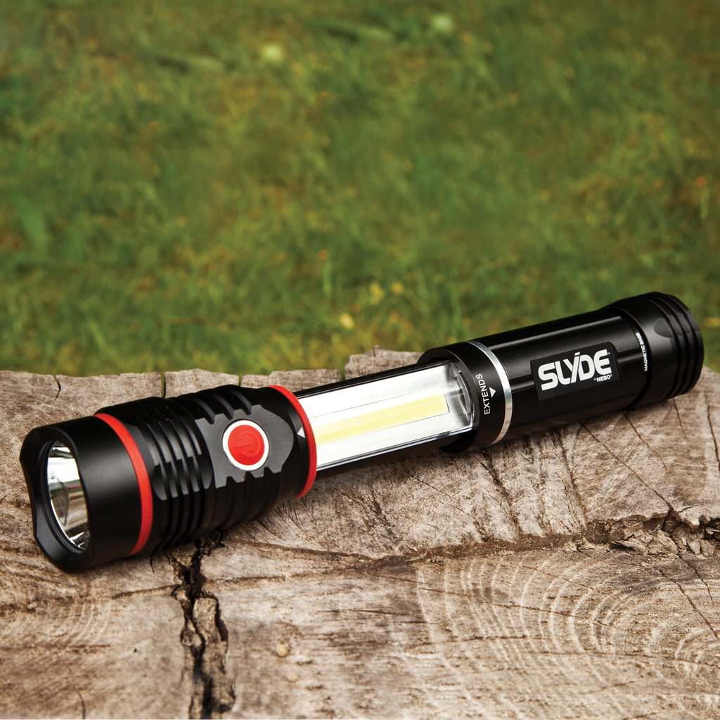 NEBO SLYDE Flash & Work Light 2-in-1 250lm/190lm