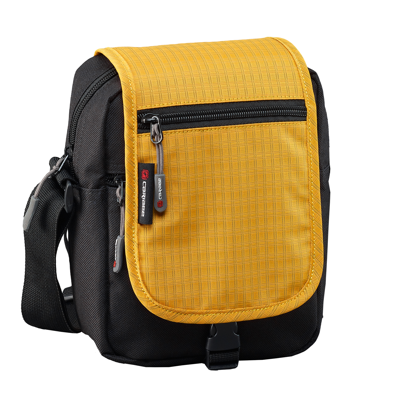 Urban Travel Zipped Caribee Metro Shoulder Bag Yellow