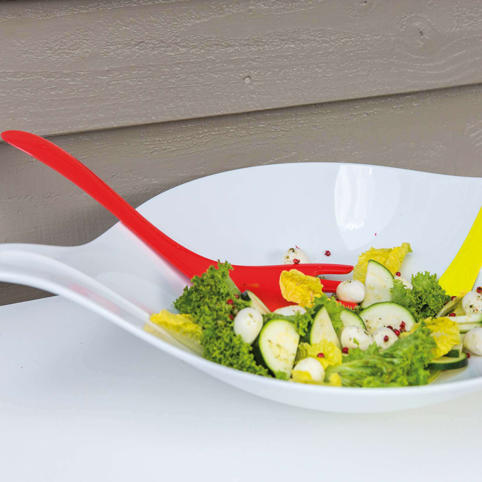 Salad Bowl Koziol Design 3 liter LEAF L+