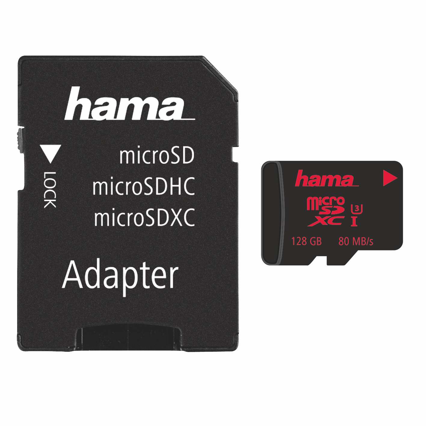 SD Card Memory Storage HAMA 128GB