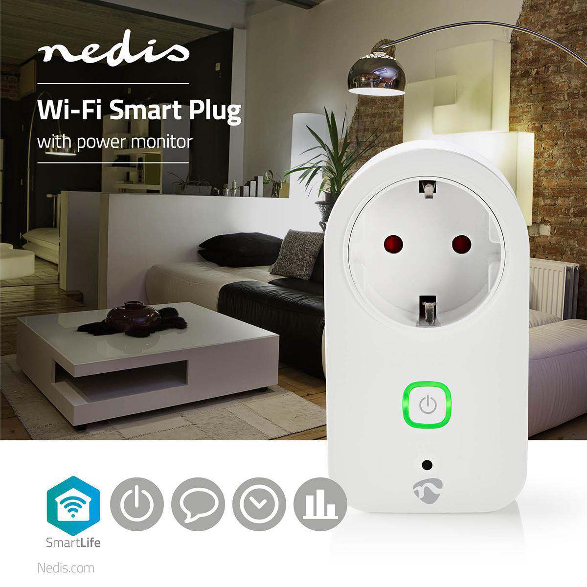 Smart WiFi Power Plug Nedis