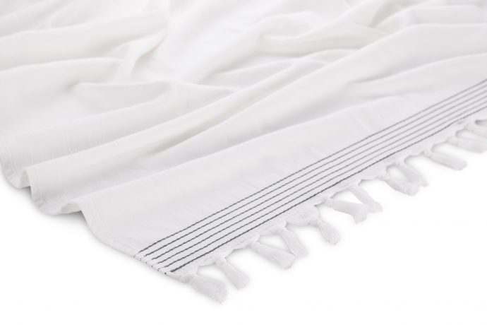 Hamam Hammam Sauna Towel Soft Cotton Walra White