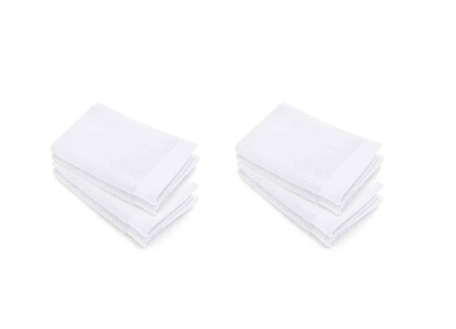 Guest Towel  Soft Cotton Walra White