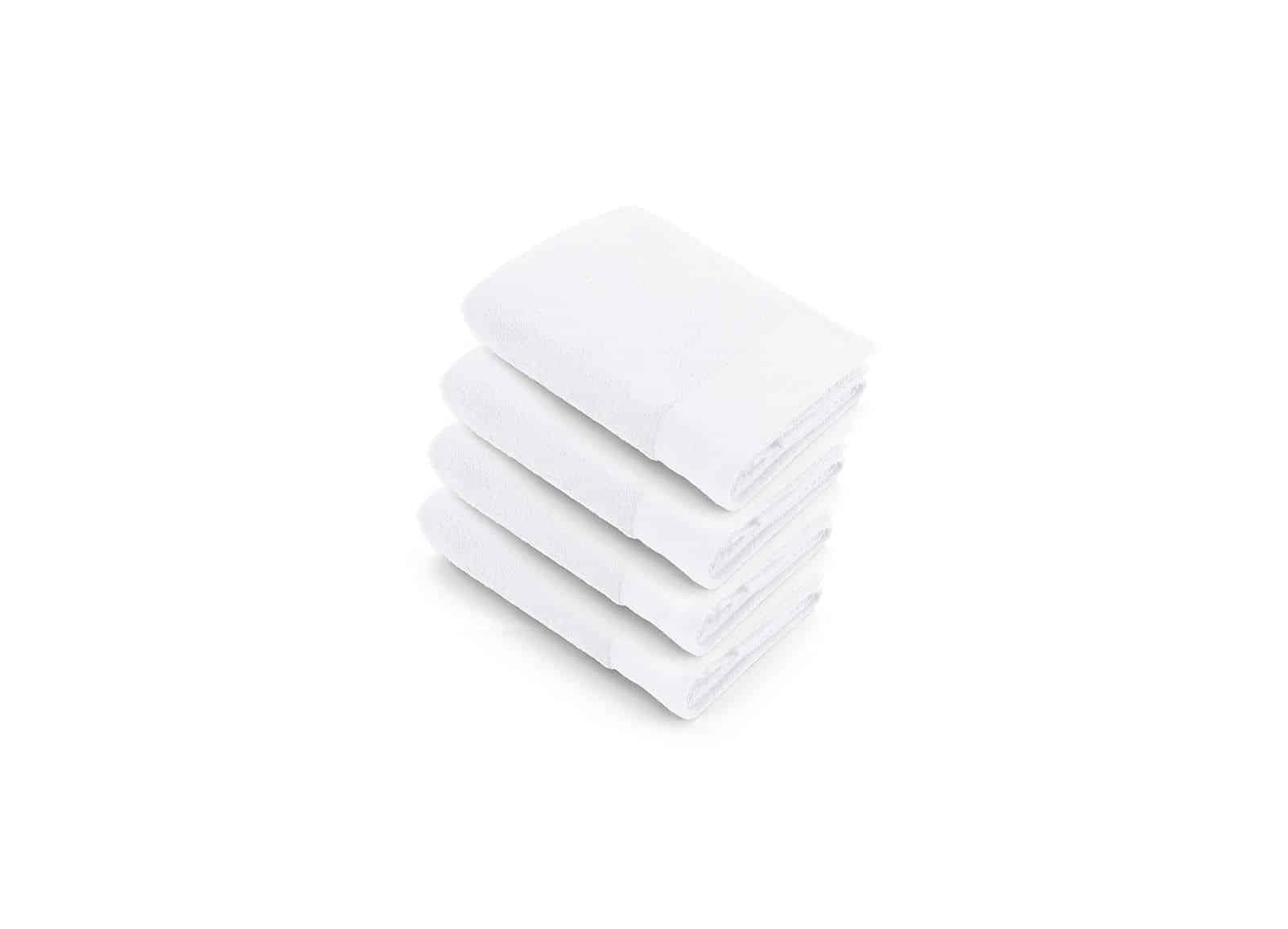 Bath Towel  Soft Cotton Walra White