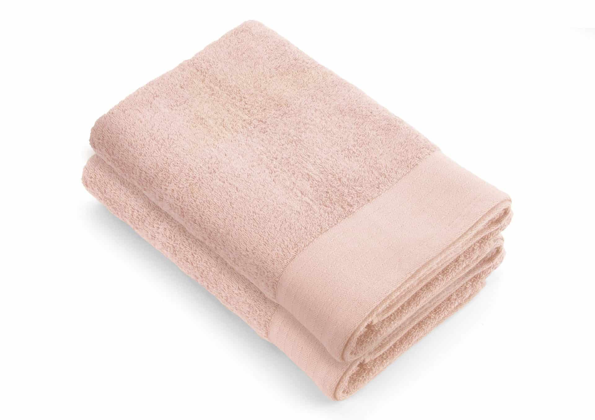 Shower Towel Large Soft Cotton Walra Pink