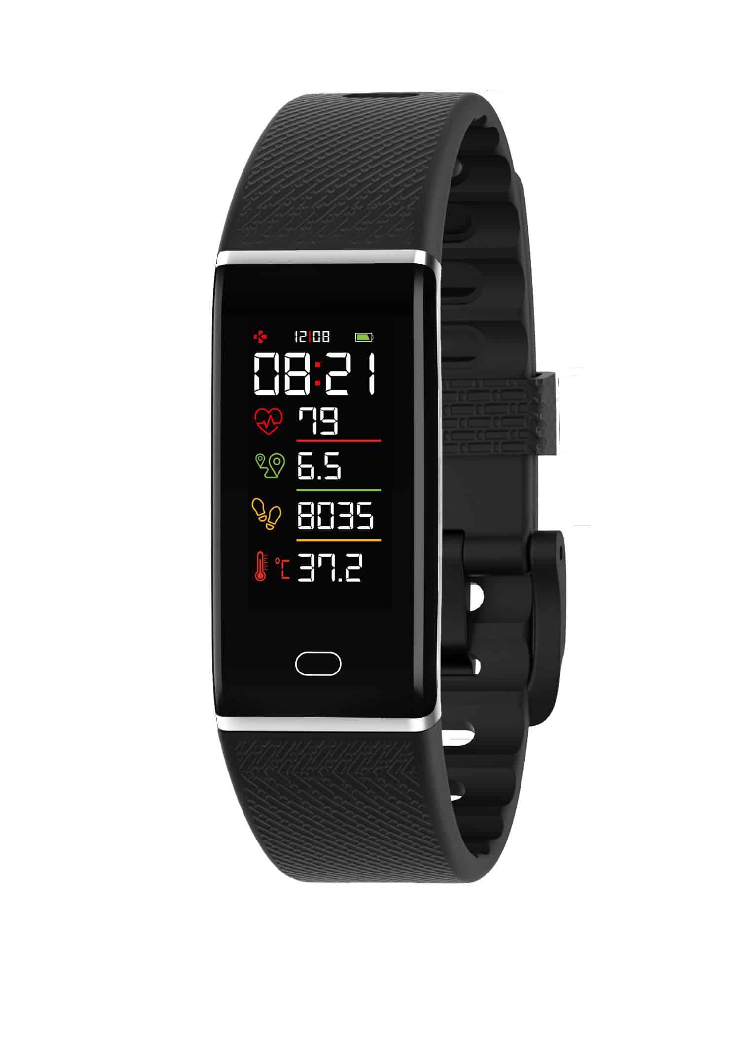 MyKronoz ZeTrack + activity tracker with body temperature and heart rate