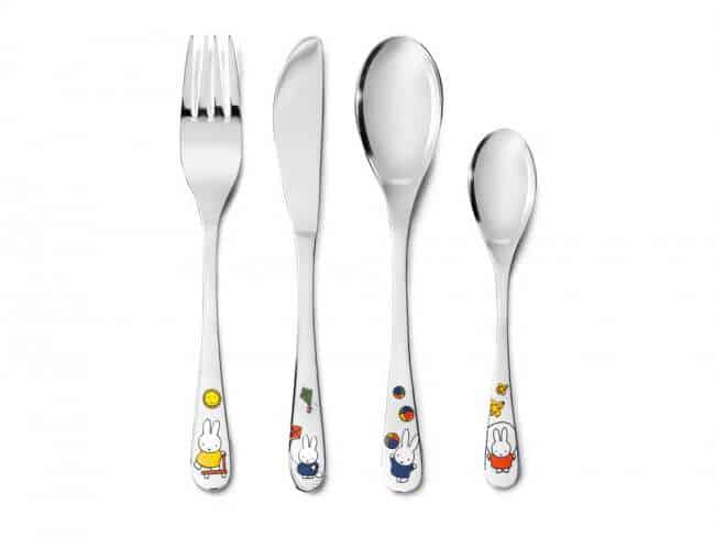 Kitchen Craft Masterclass Children's Cutlery Set Silver 4-piece 1 for sale online 
