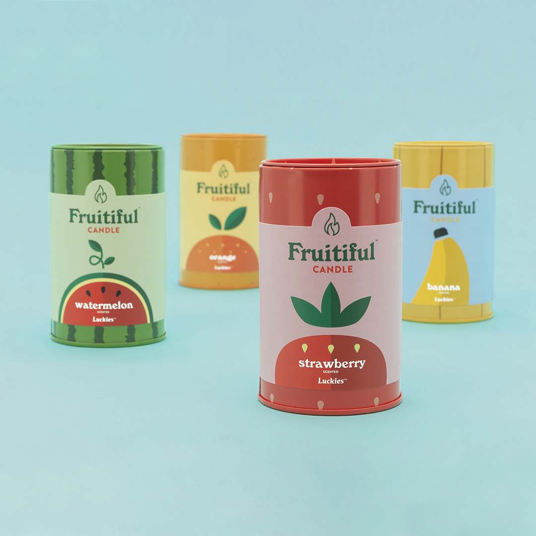 Candle Fruit Scent Gif Luckies of London