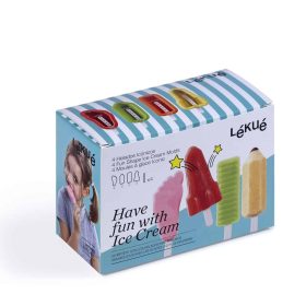 Kit de formas de paletas de helado Iconic Lekue