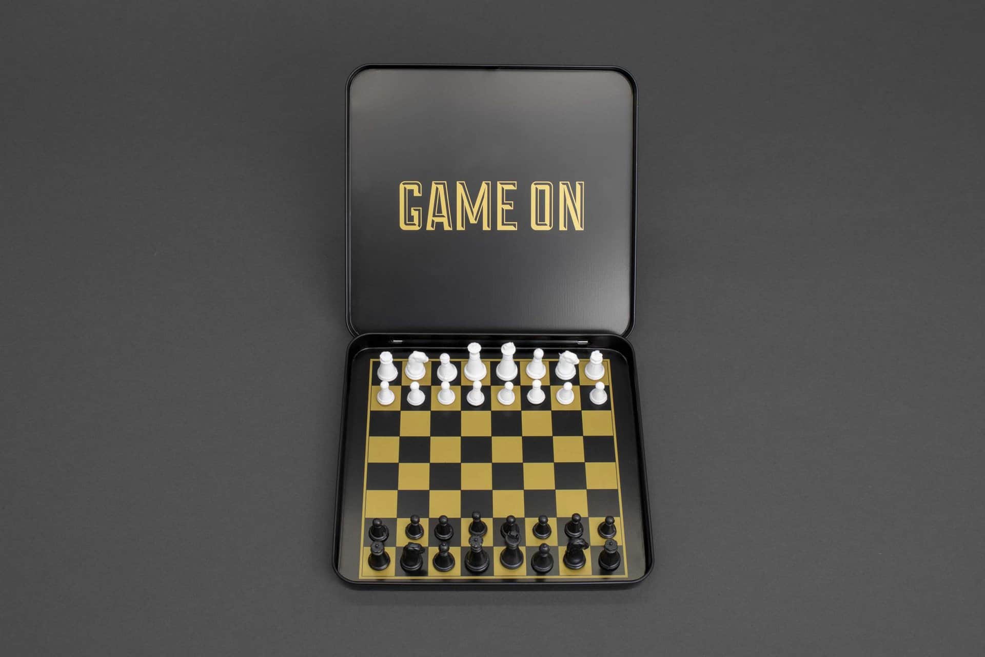 Travel Chess Game Mini Iron Glory Game ON