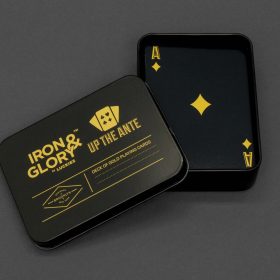 Playing Cards Silver Gold Iron Glory Up the Ante