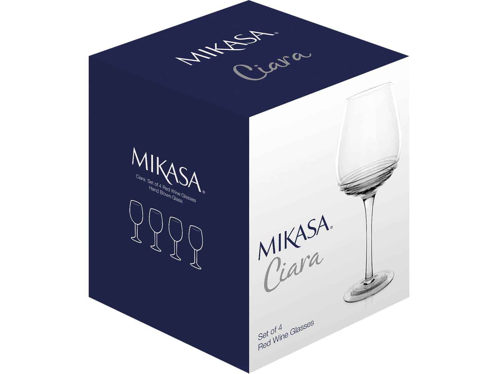 Design Glass Glassware Mikasa Red Wine Ciara