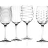 Design Glass Glassware Mikasa White Wine Cheers