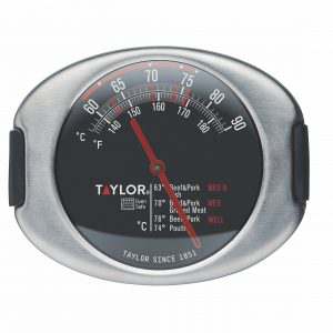 Forno de temperatura profissional para termômetro de carne Taylor PRO