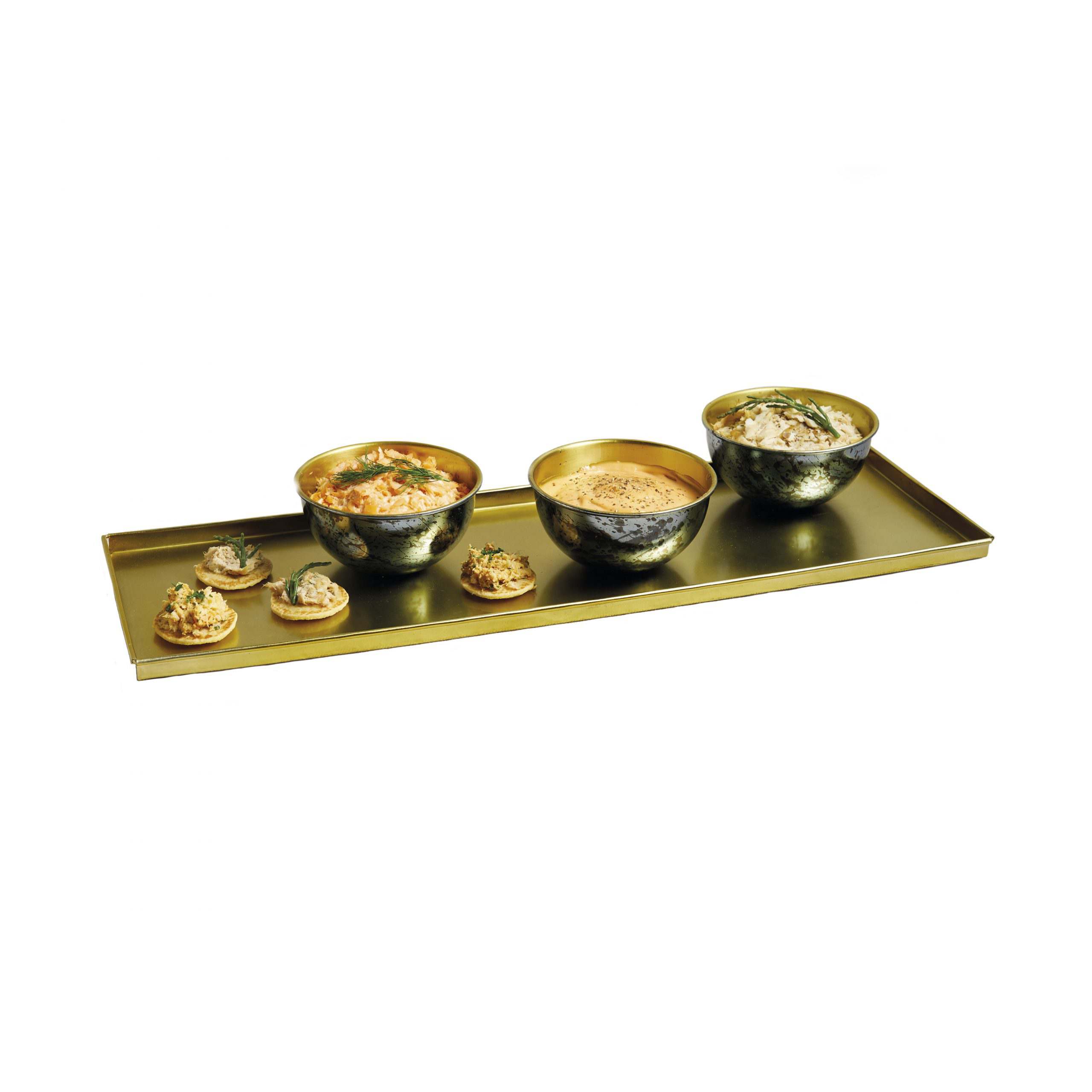 Serving Brass Platter Bowls Artesa