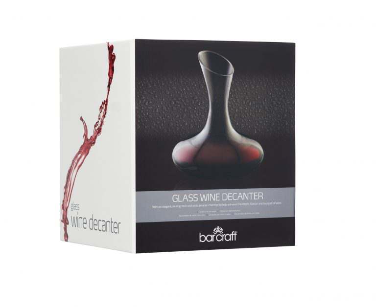 Wine Decanter DeLuxe Glass BarCraft