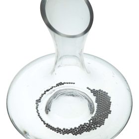 Wine Decanter DeLuxe Glass BarCraft Cleaning Balls