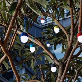 Hanging LED Light Rechargeable CLOVER Lexon Design
