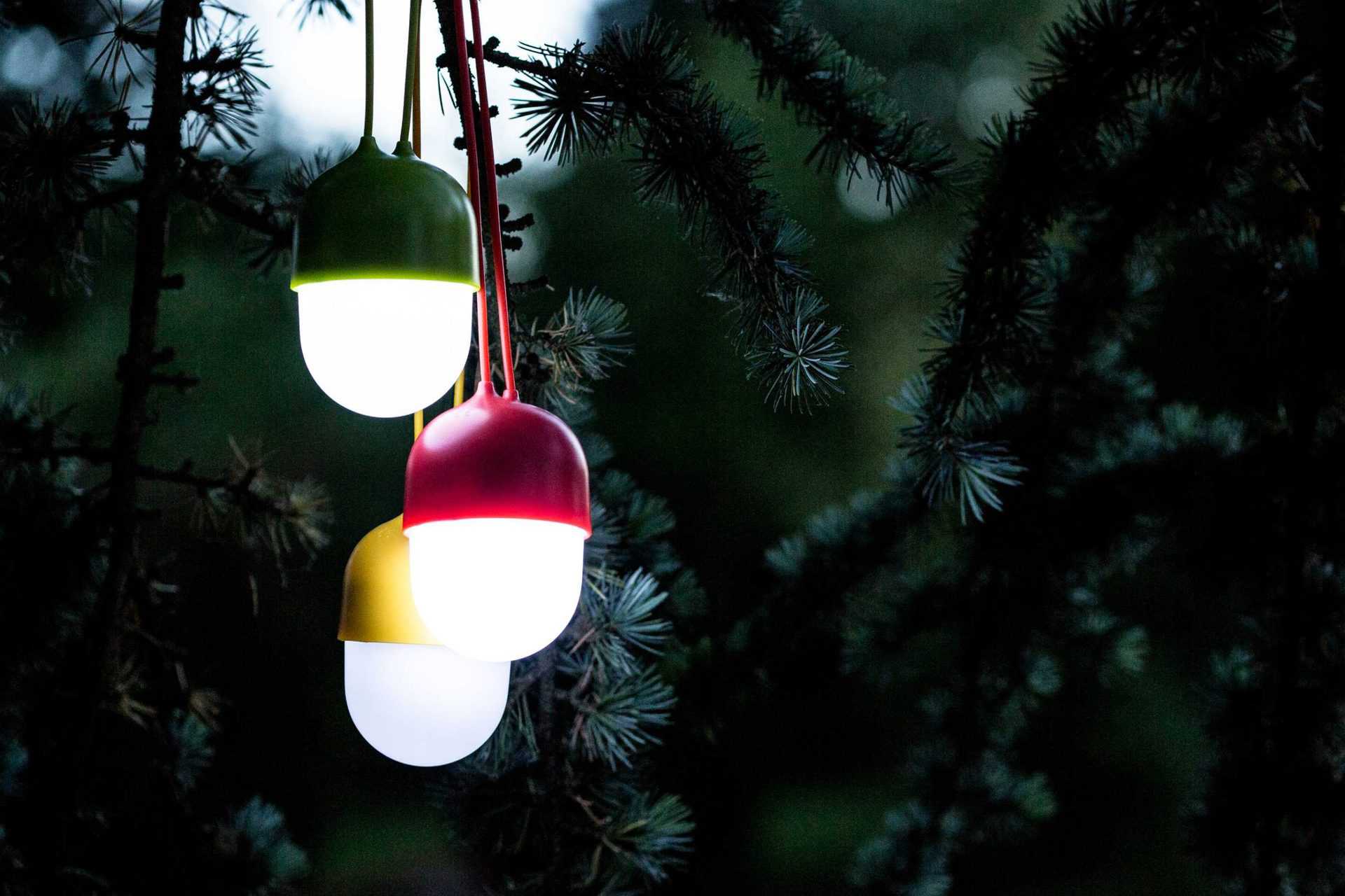 Hanging LED Light Rechargeable CLOVER Lexon Design