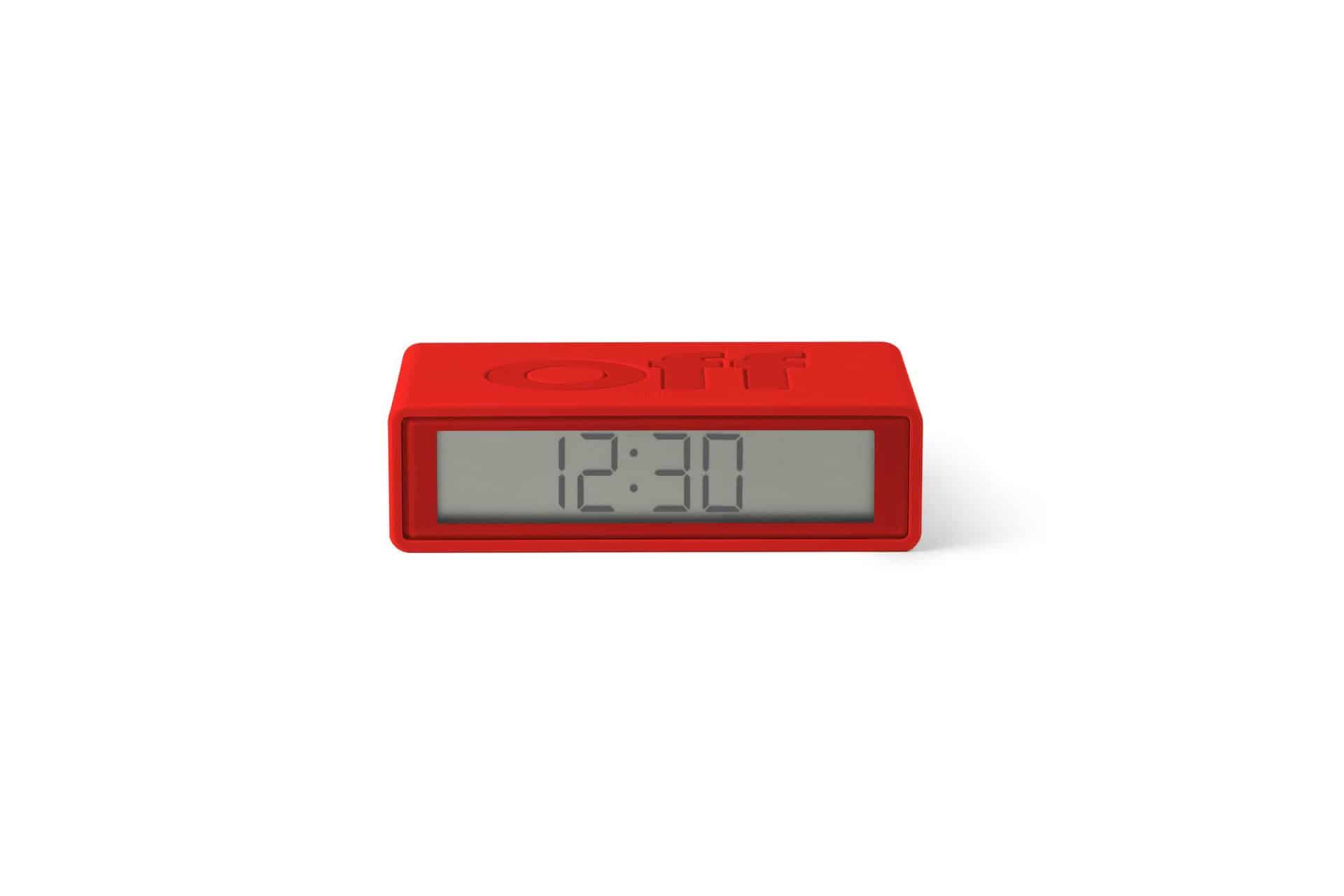 Lexon Design FLIP + Travel Alarm Clock