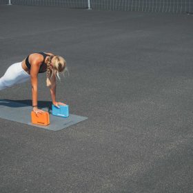 Yoga Block 22.5cm Tunturi Estiramiento Fitness