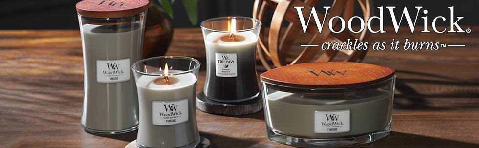 WoodWick Candles Banner