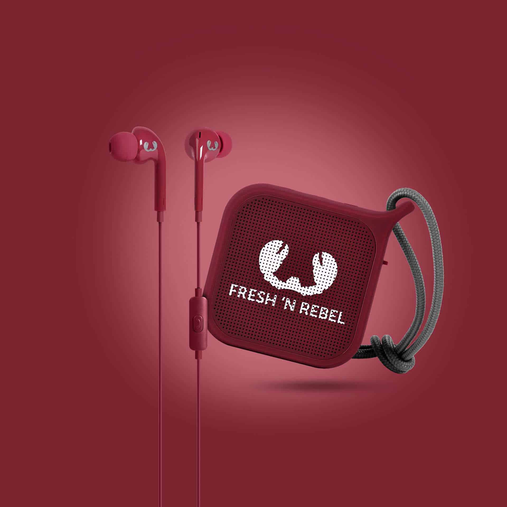 Powerbank Bluetooth garsiakalbių dovanų rinkinys Fresh Rebel