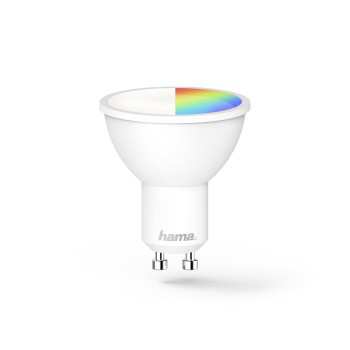 WiFi WLAN LED Smart Bulb GU10 RGBW HAMA