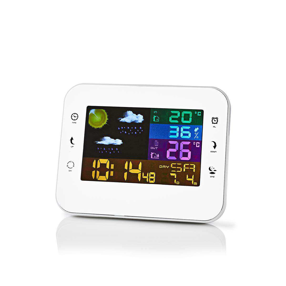 Weather Station Indoor Outdoor Sensor Nedis