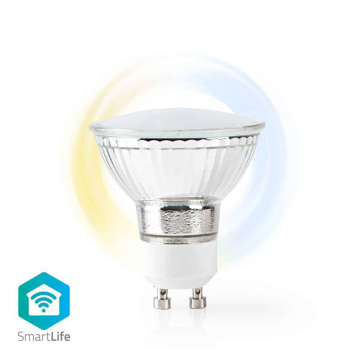 Smart LED Bulb Wifi GU10 400lm Warm White Cool Nedis
