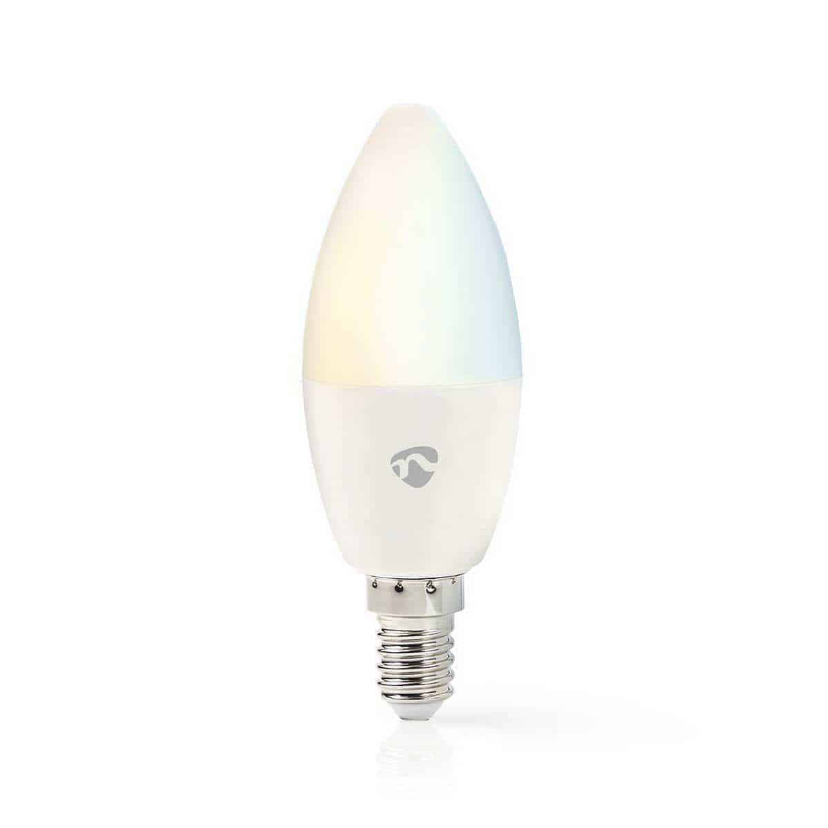 Inteligentna żarówka LED Wifi E14 biała 350lm Nedis