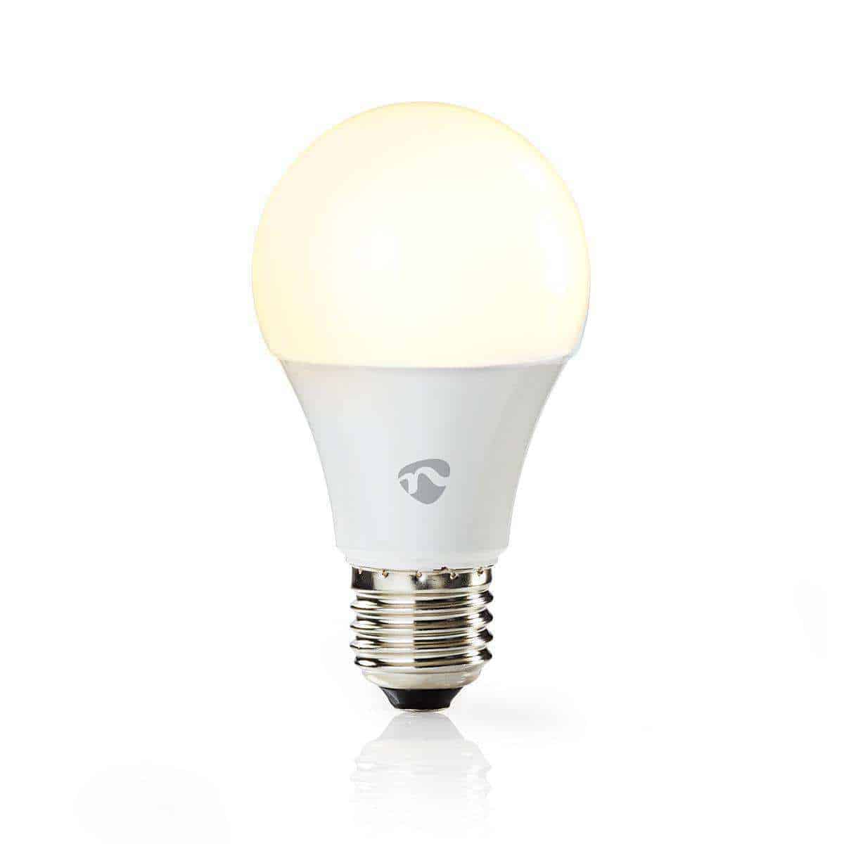 Smart LED Bulb Wifi E27 RGBW Colour 470lm Nedis