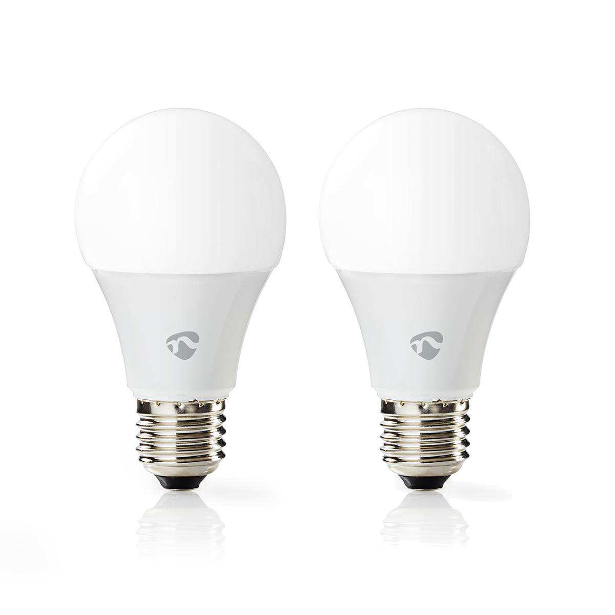 Smart LED Bulb Wifi E27 RGBW Colour 470lm Nedis