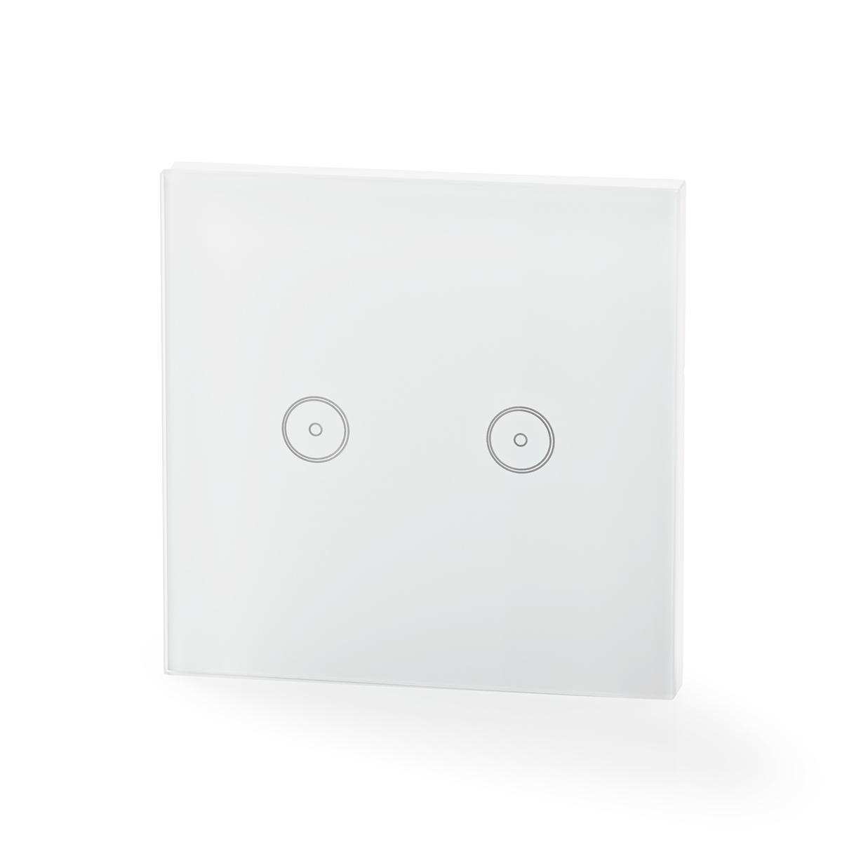 Smart LED spuldze Wifi Dual Wall Switch Nedis