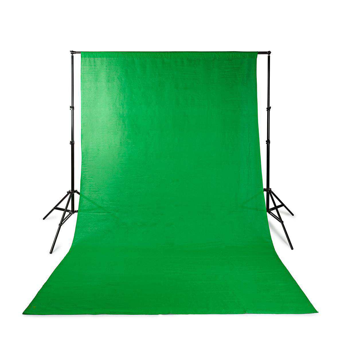 Photo Studio Backdrop Set Tripods Green 3 meter Nedis