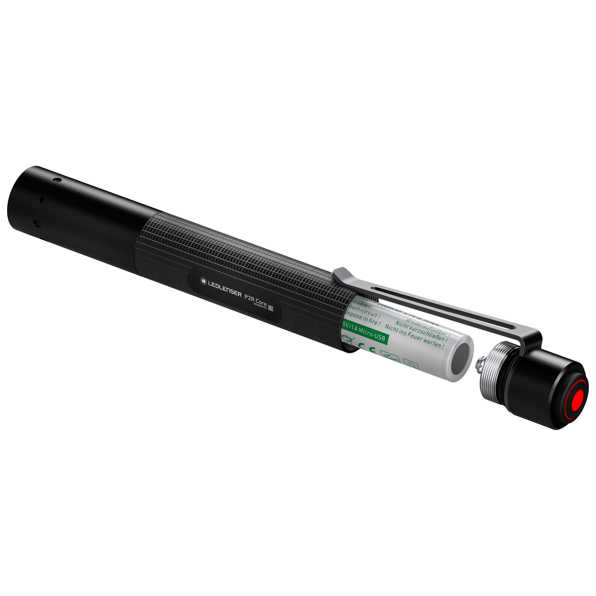 Pen Flashlight Rechargeable LedLenser P2R Core