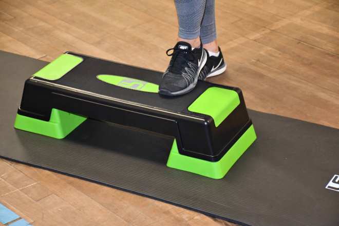 Aerobic Step Bank Adjustable Urban Fitness