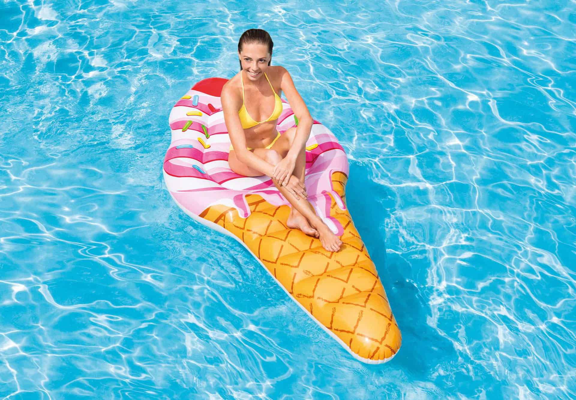 Airbed Floating Matrass Summer Beach Intex Ice Cream