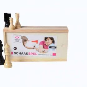 Wooden Chess Set Box Longfield Games