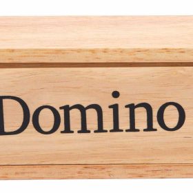 Wooden Domino Set Box Longfield Games
