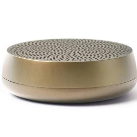 Bluetooth Lautsprecher Klein handlich Lexon Design Gold