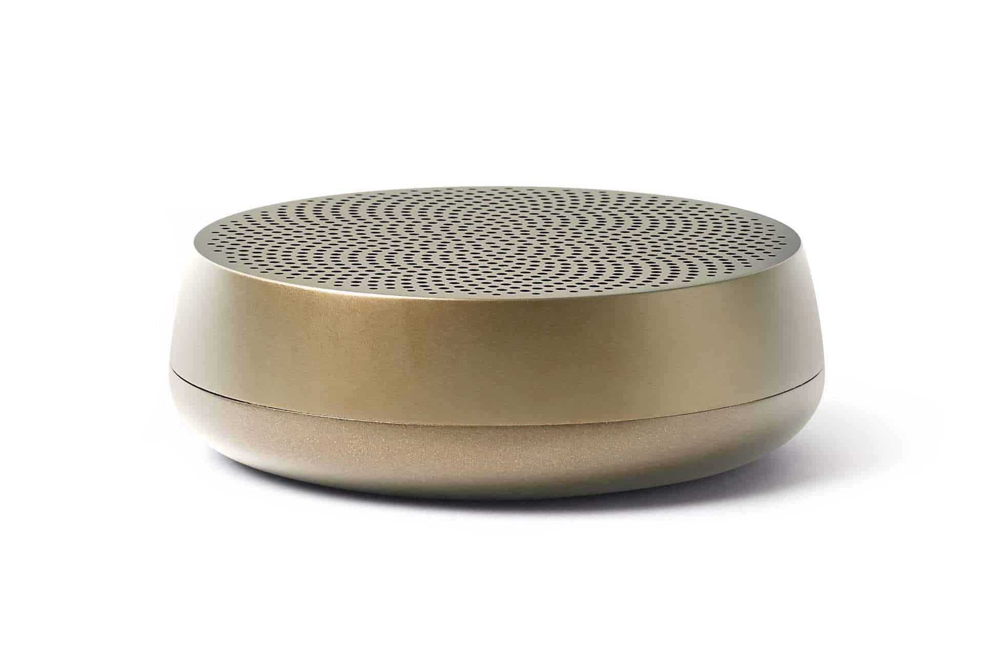 Bluetooth Speaker Small Handy Lexon Design Gold