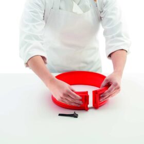 Разъёмная форма для выпечки 23см керамическая тарелка Lekue
