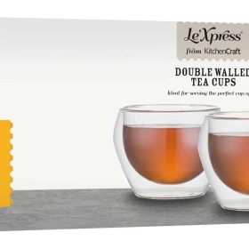 Double Walled Tea Cups Le&apos;Xprses