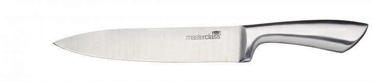 Kitchen Knife Set in Wooden Block MasterClass Sabre