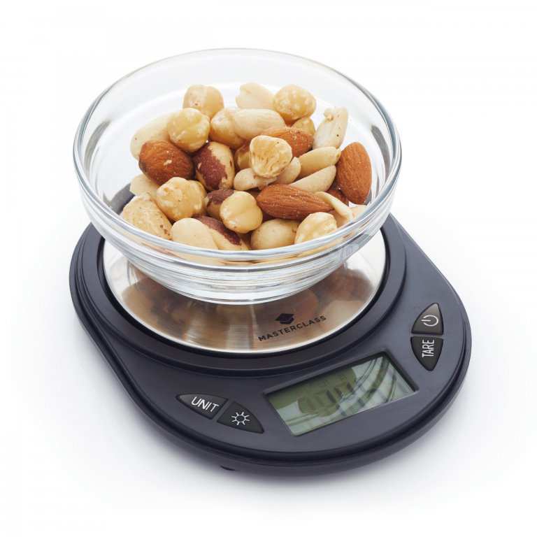 Compact Kitchen Weight Scale Smart Space MasterClass