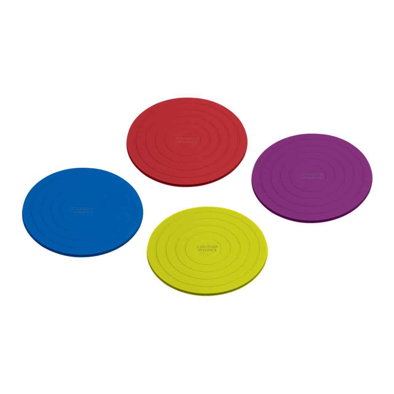 Coaster Table Colourworks Coloured Silicone