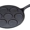 Panela de ferro fundido Poffertjes Blinis para cozinha artesanal