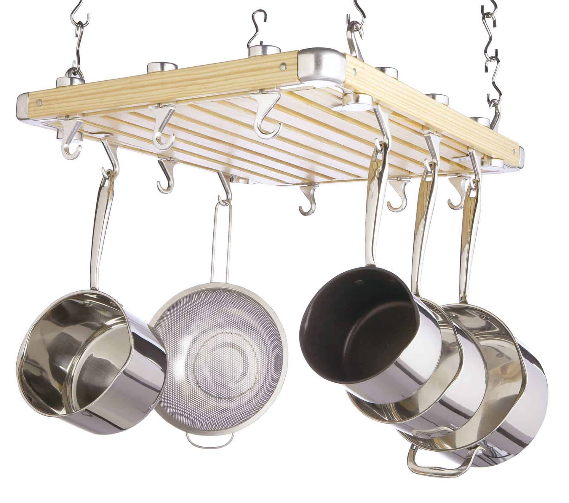 Pots Hanging Ceiling Kitchen Design MasterClass Rack