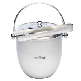 Ice Bucket Tongs Stainless Steel BarCraft